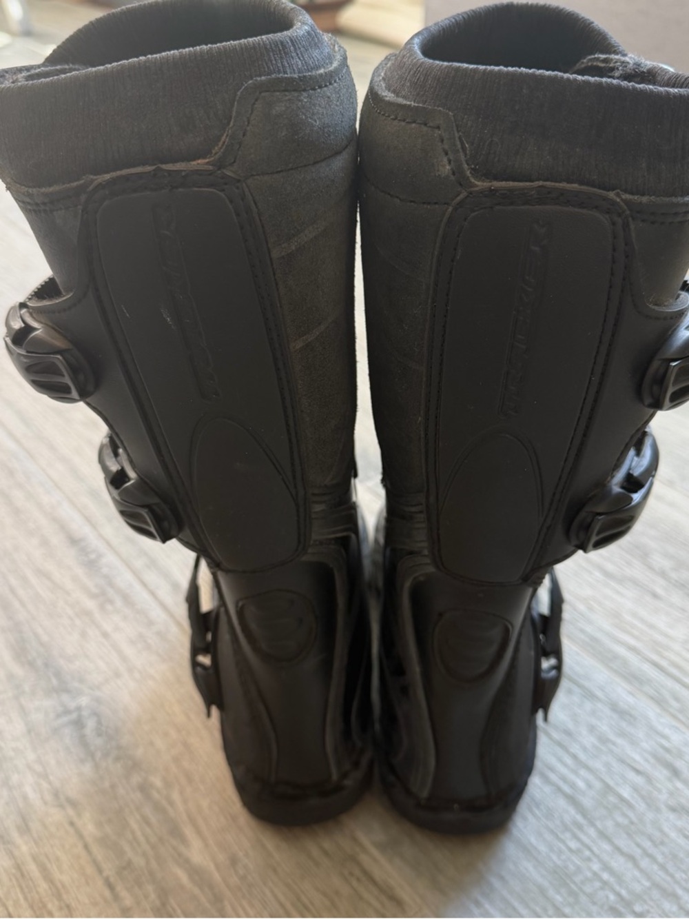 Fox Motocross Motorcycle Boots Tracker JR Youth Size 4 Vintage Y2K - Picture 6 of 13